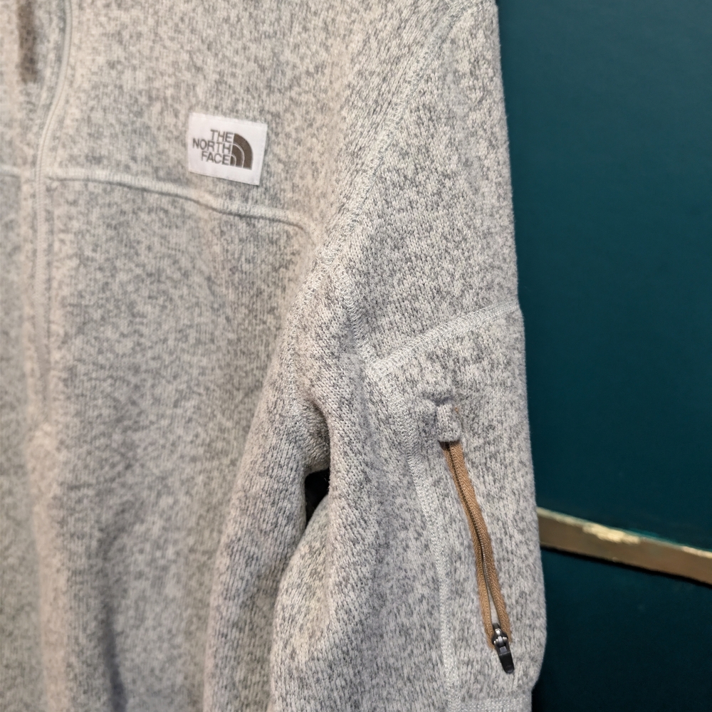 The North Face Gray Zip-Up Jacket